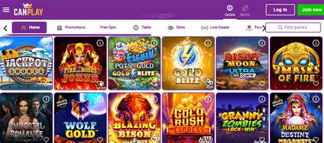 Canplay casino online  PLAY Choose your favorite of casino games